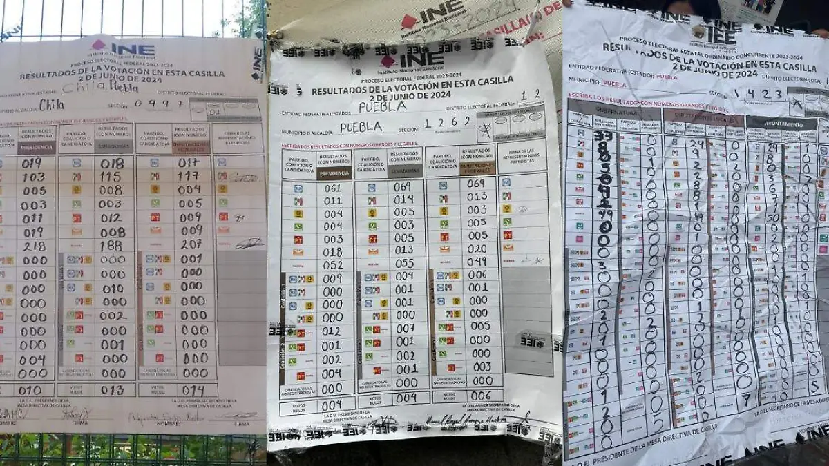 En Puebla, las posibles diferencias entre los resultados de las casillas electorales y el PREP